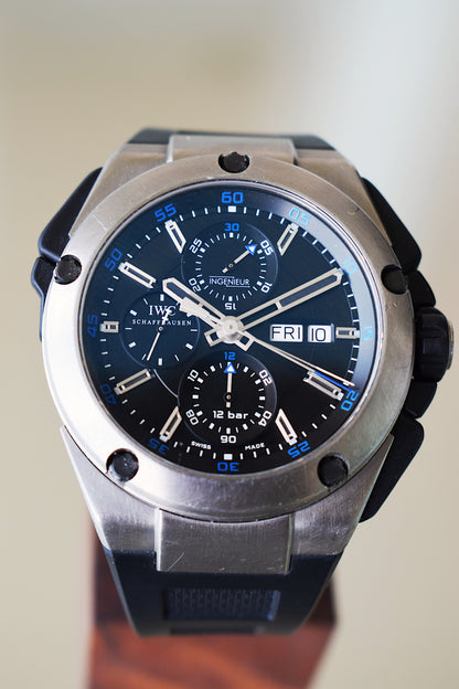 IWC Ingenieur Doble Chronograph Rattrapante, Full Set