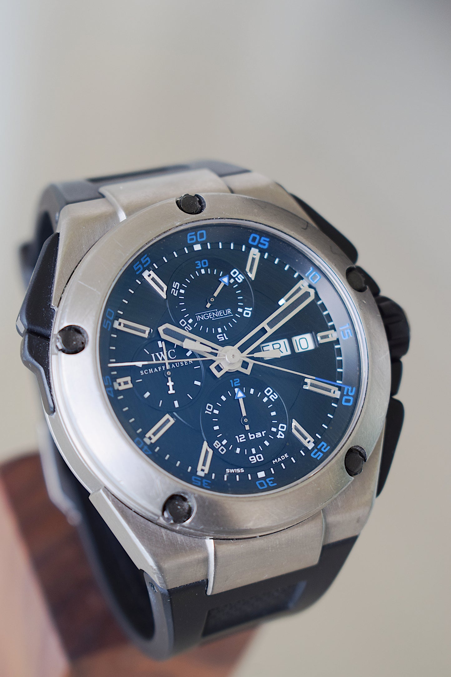 IWC Ingenieur Doble Chronograph Rattrapante, Full Set