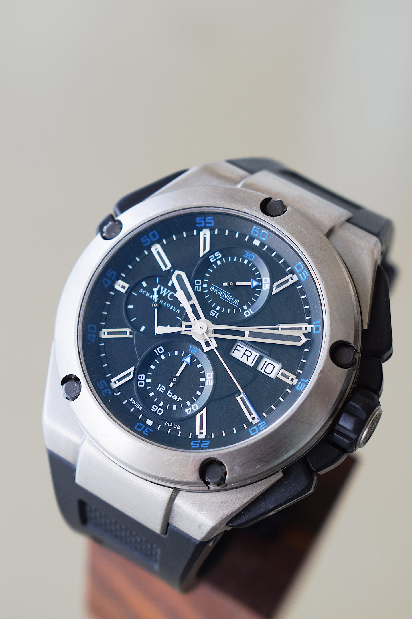 IWC Ingenieur Doble Chronograph Rattrapante, Full Set