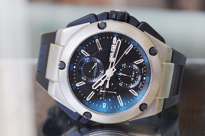 IWC Ingenieur Doble Chronograph Rattrapante, Full Set