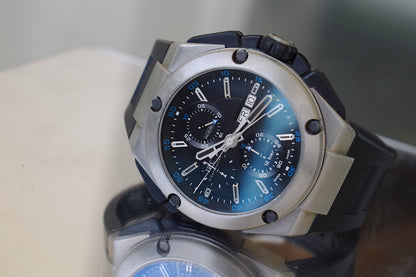 IWC Ingenieur Doble Chronograph Rattrapante, Full Set