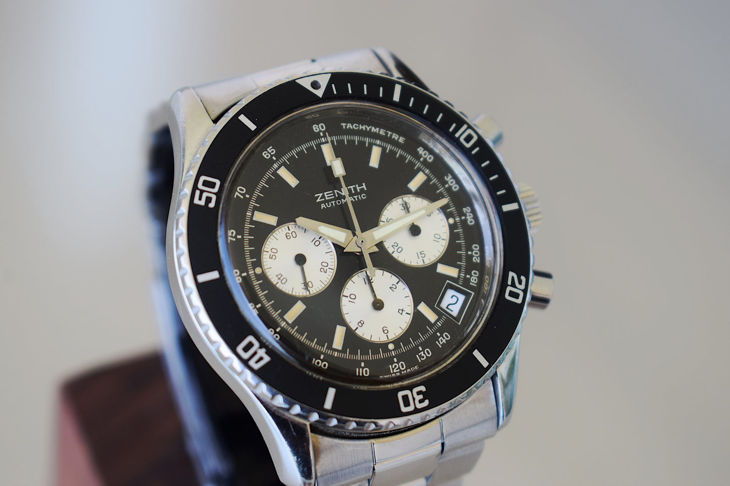 Zenith El Primero De Luca Mark I, con caja y folleto
