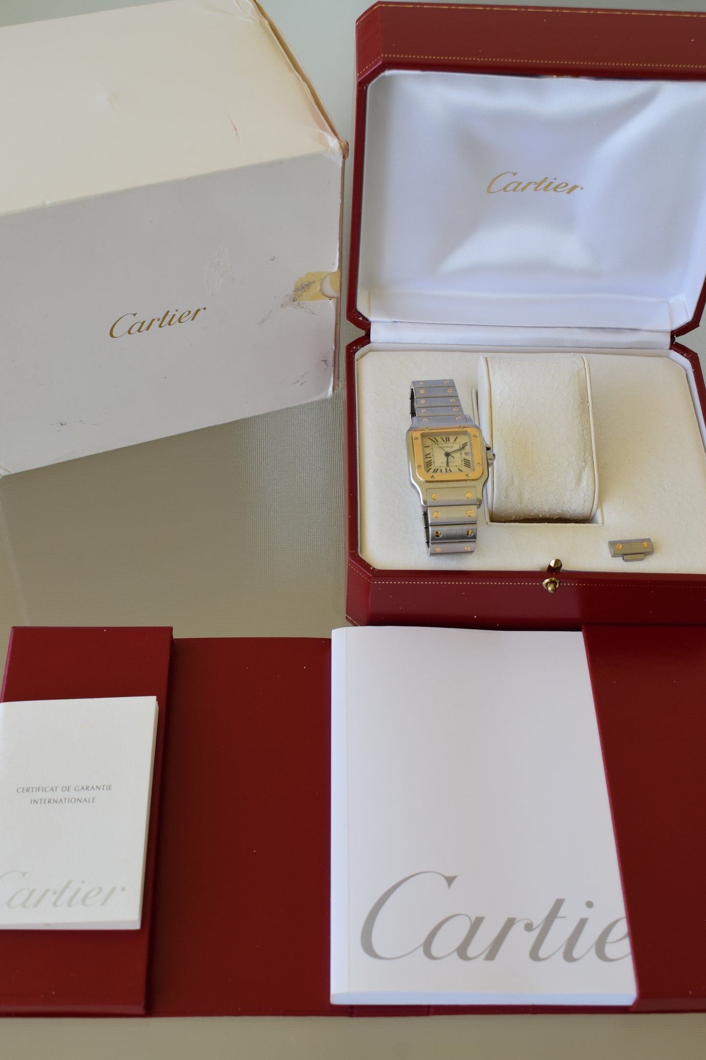 Cartier Santos, full set
