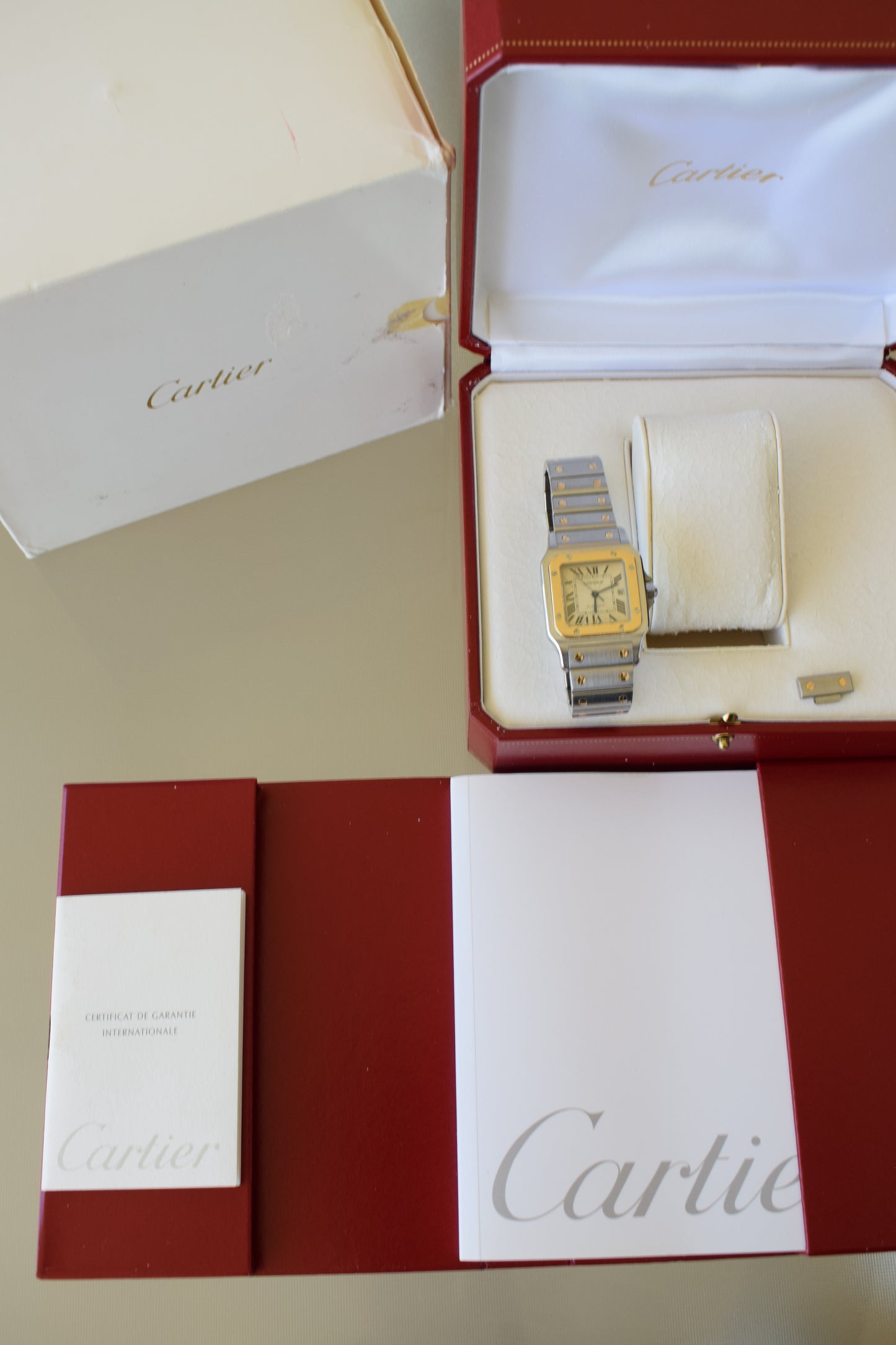 Cartier Santos, full set