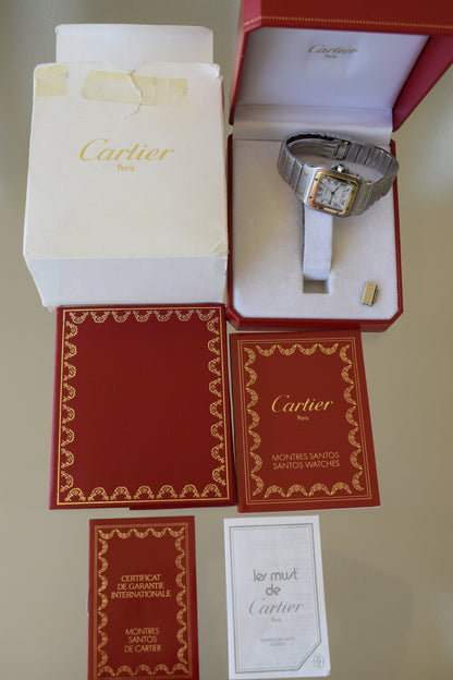 Cartier Santos Galbé Quartz