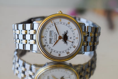 Blancpain Villeret Moonphase Triple Date, con papel