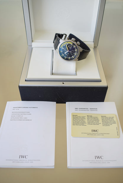 IWC Aquatimer Chronograph, full set