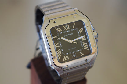 Cartier Santos WSSA0062 Green, Full Set