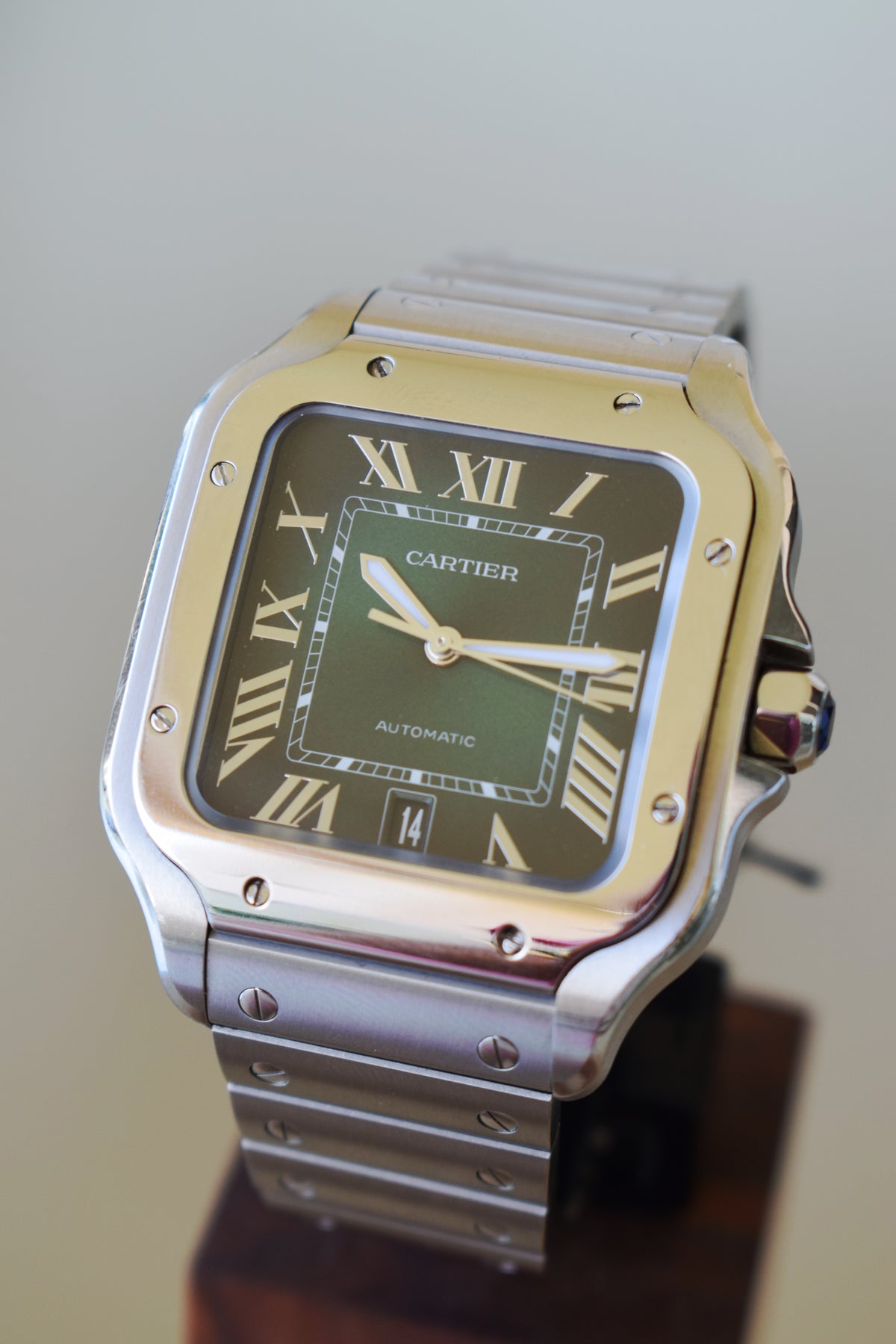 Cartier Santos WSSA0062 Green, Full Set