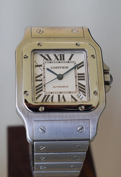 Cartier Santos Galbè Automatic, Full Set