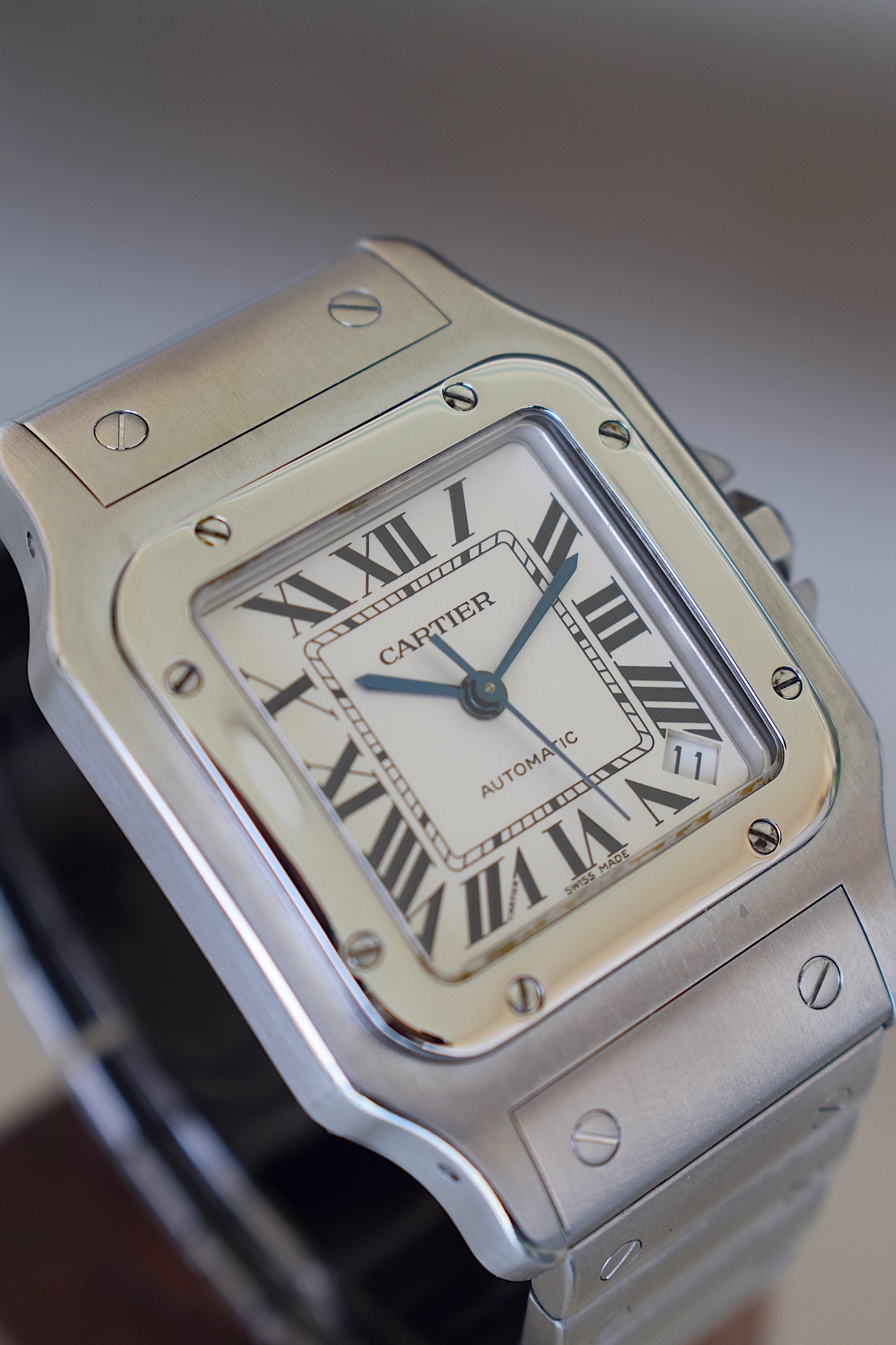 Cartier Santos Galbè Automatic, Full Set