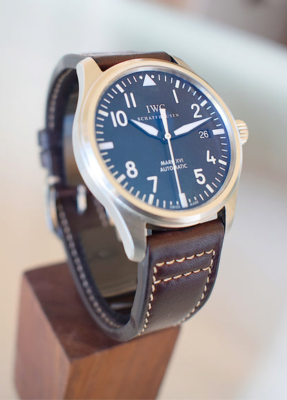 IWC Pilot Mark XVI, con caja y garantía