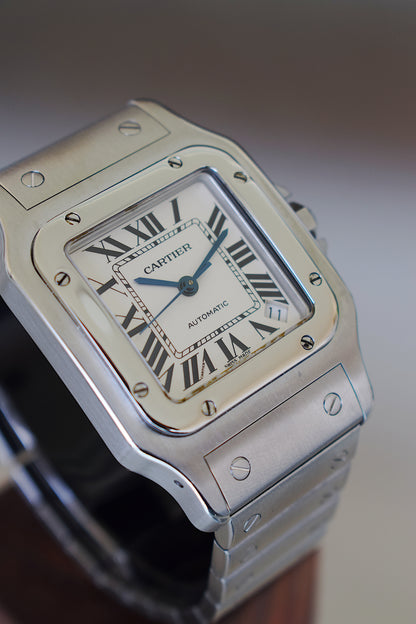 Cartier Santos Galbè Automatic, Full Set