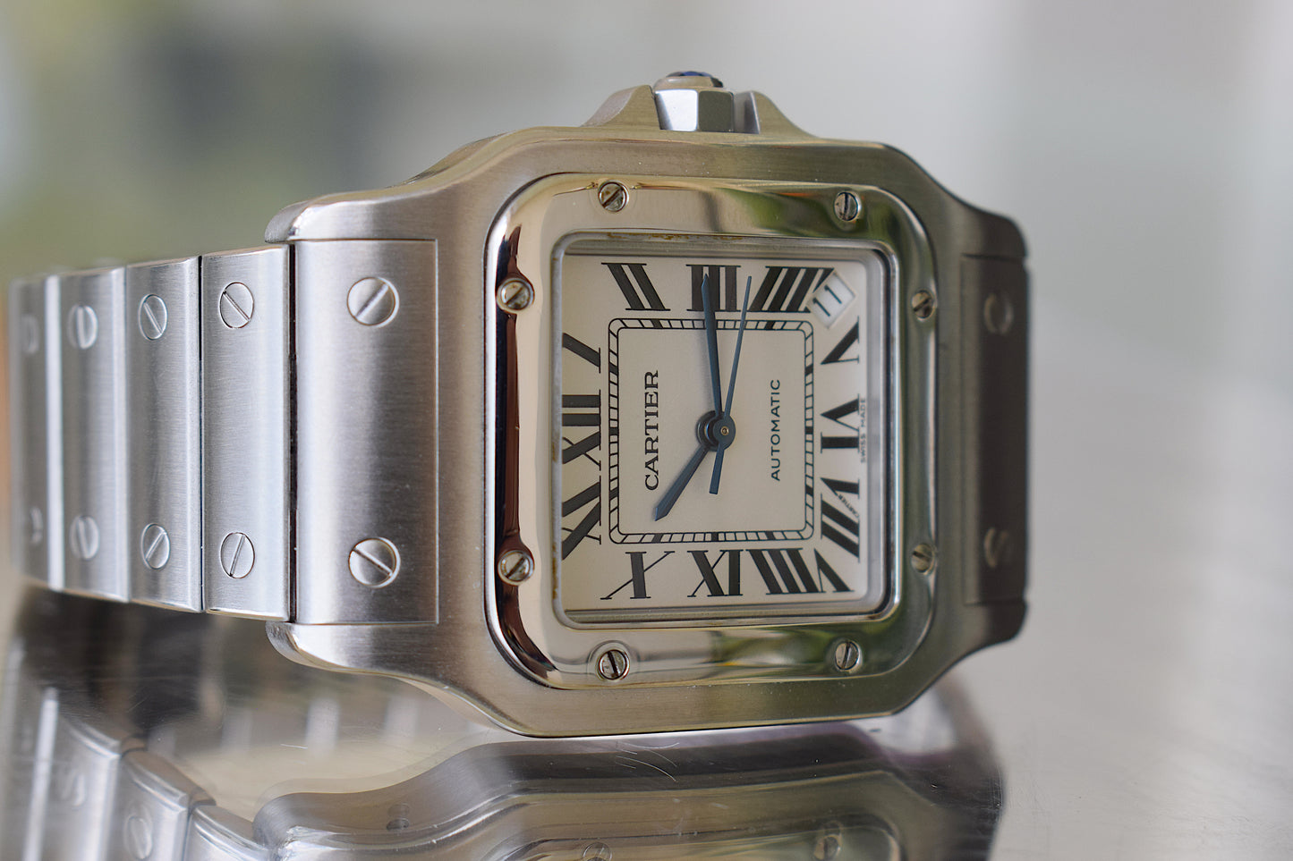 Cartier Santos Galbè Automatic, Full Set