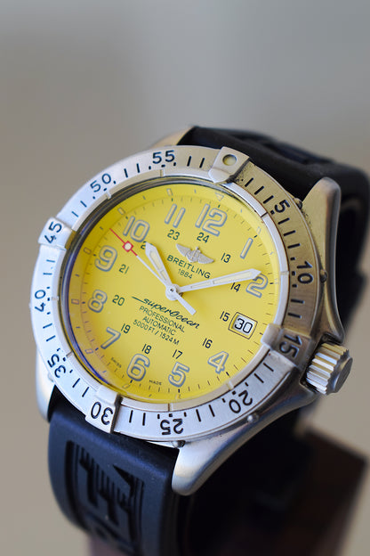 Breitling Superocean 5000 ft Automatic Yellow