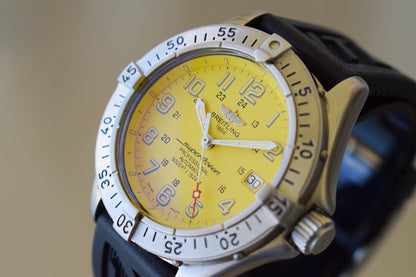 Breitling Superocean 5000 ft Automatic Yellow