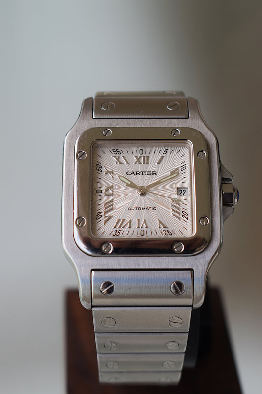 Cartier Santos 2319 Millennium dial, Full set