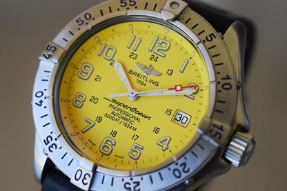 Breitling Superocean 5000 ft Automatic Yellow