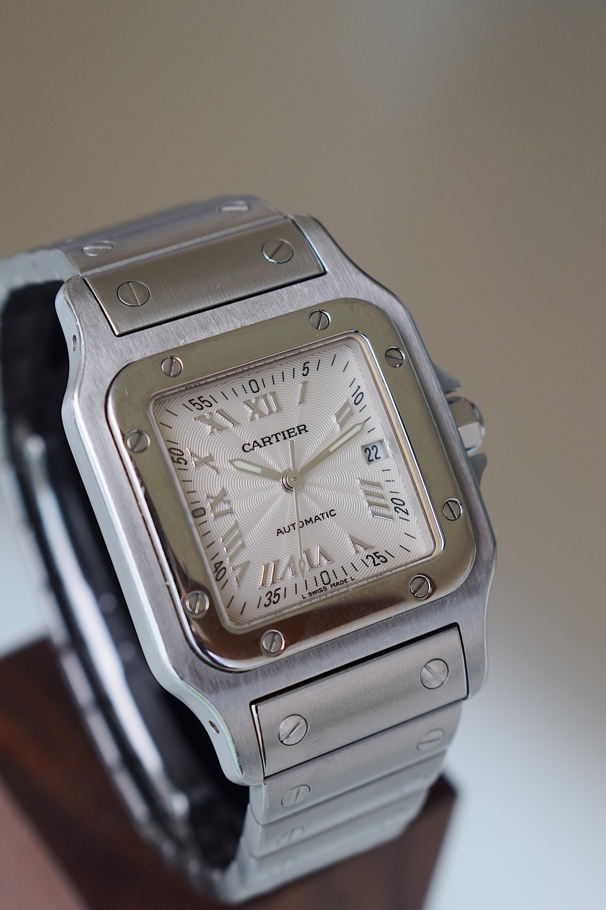 Cartier Santos 2319 Millennium dial, Full set