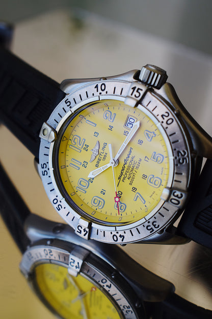 Breitling Superocean 5000 ft Automatic Yellow