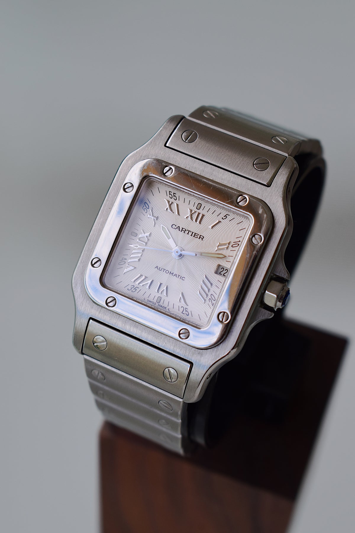 Cartier Santos 2319 Millennium dial, Full set