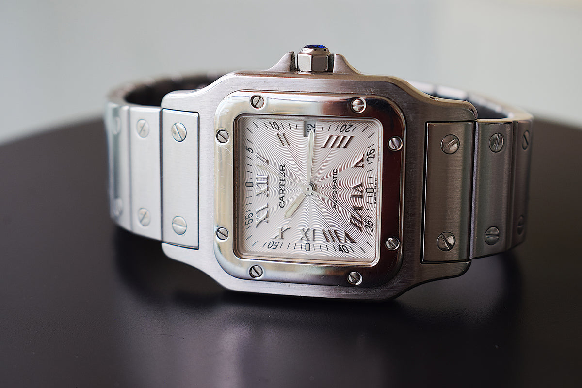 Cartier Santos 2319 Millennium dial, Full set