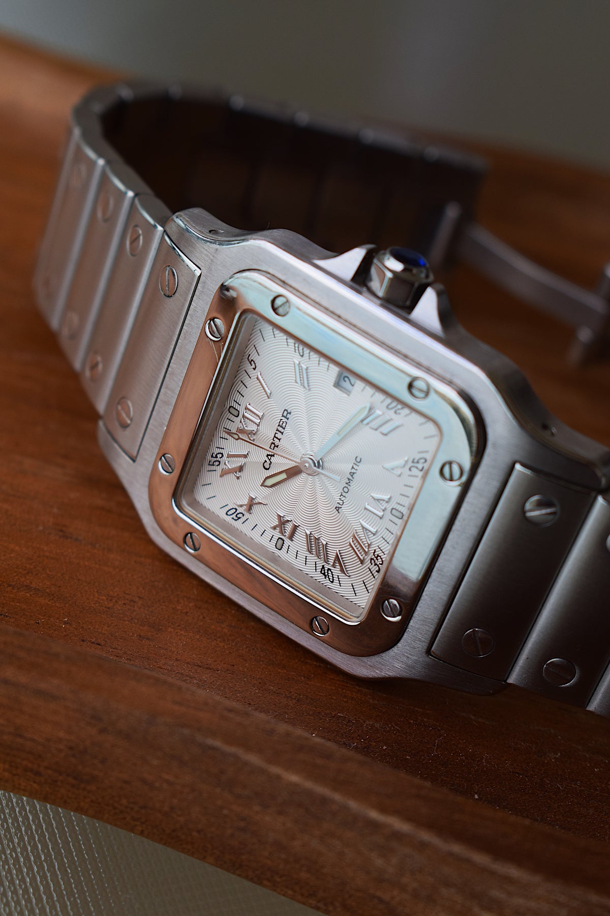 Cartier Santos 2319 Millennium dial, Full set