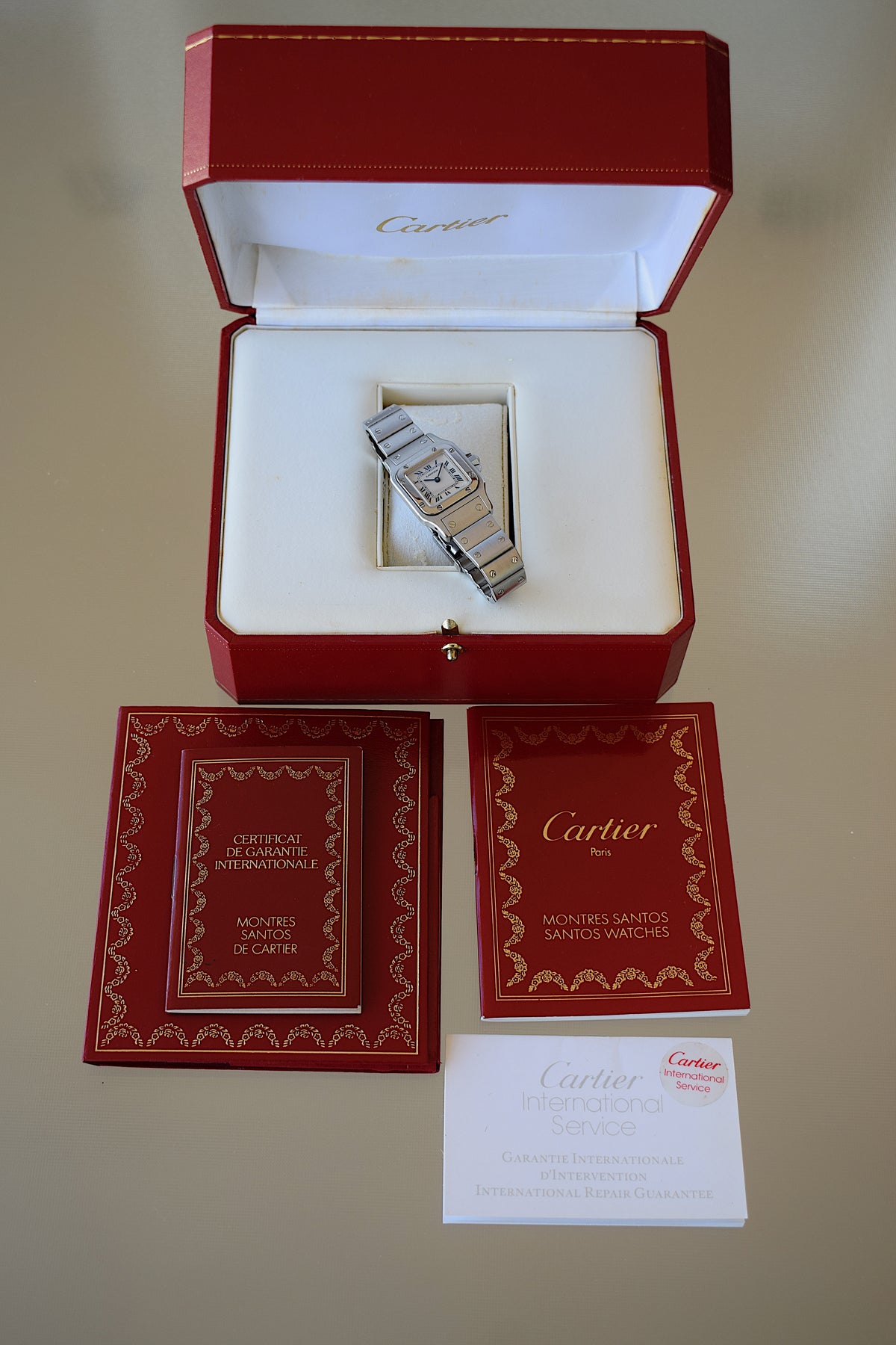 Cartier Santos Lady, Full Set