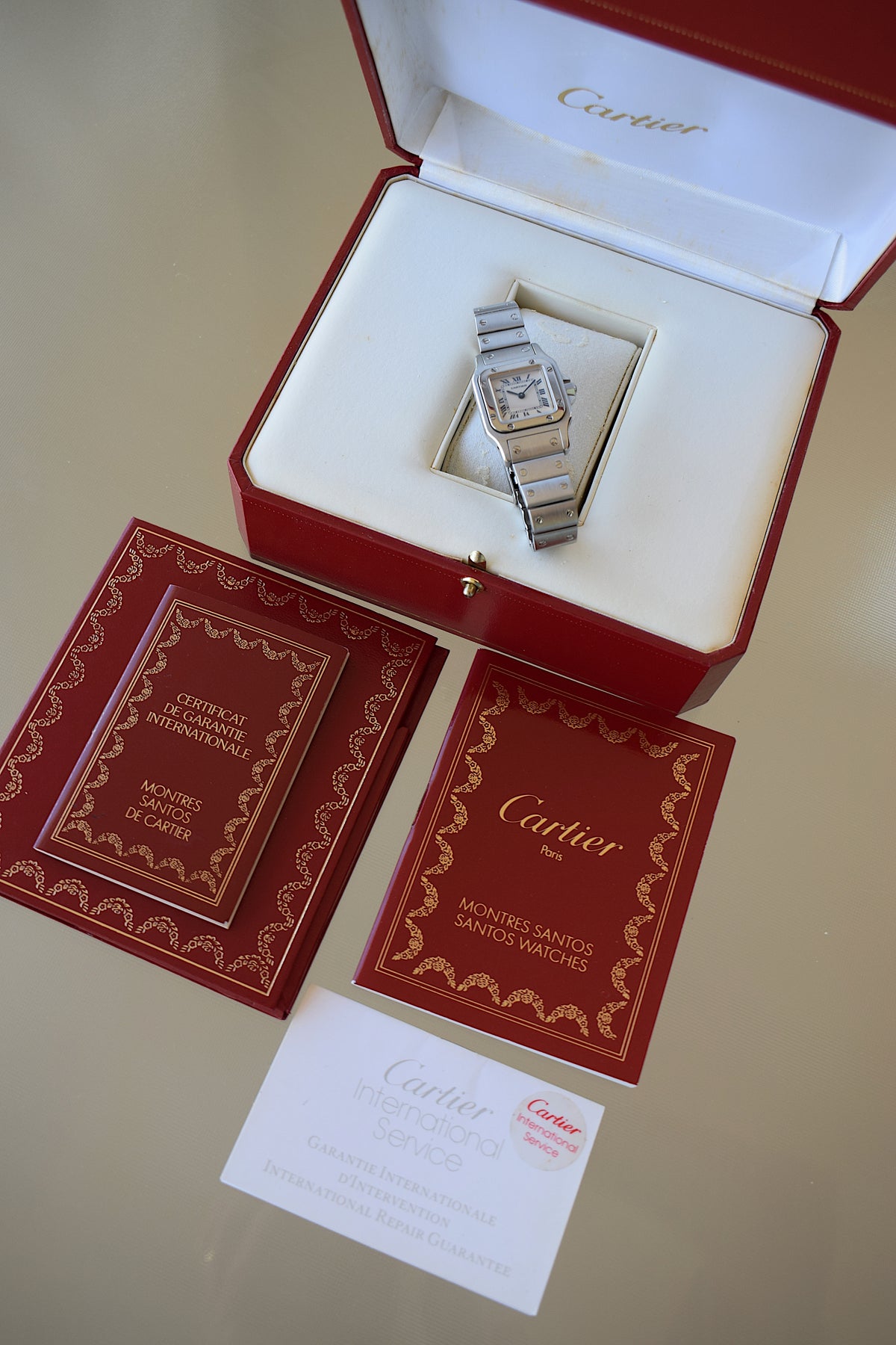 Cartier Santos Lady, Full Set