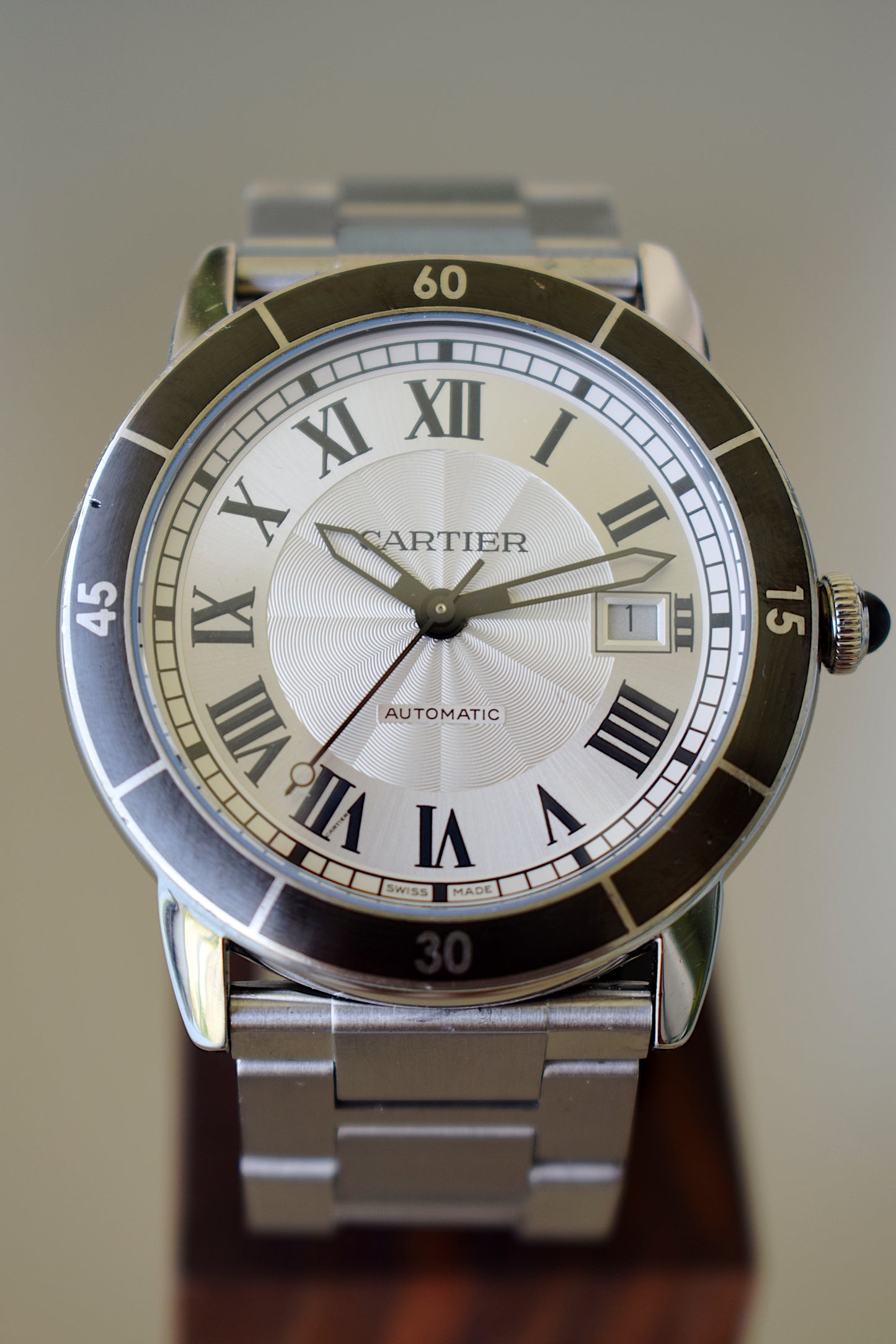 Cartier Ronde Croisière de Cartier, caja y papell