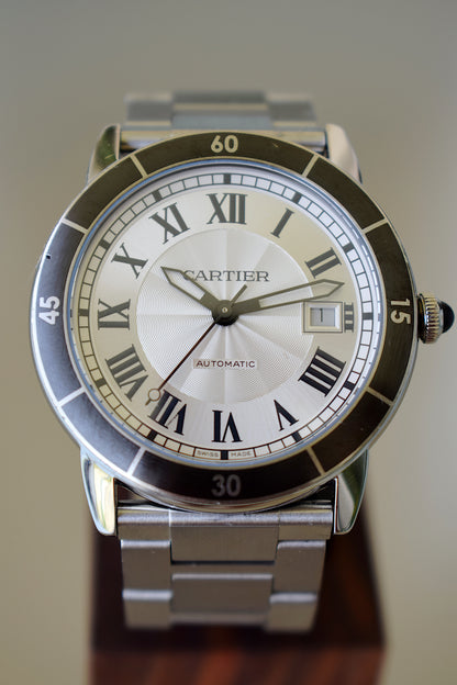 Cartier Ronde Croisière de Cartier, caja y papell
