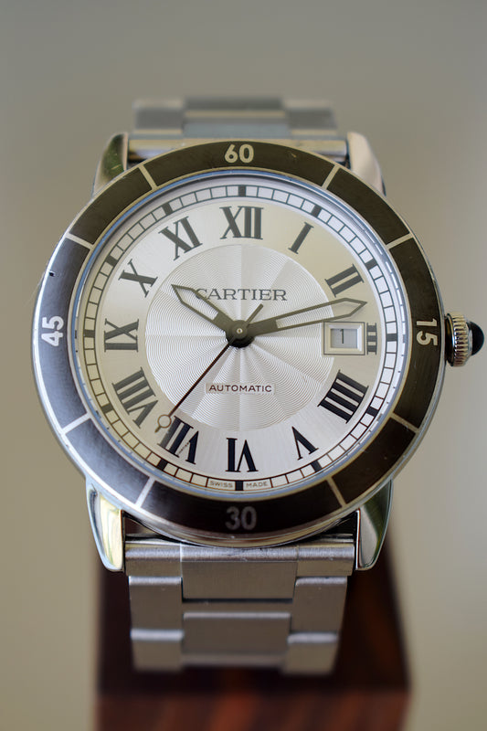 Cartier Ronde Croisière de Cartier, caja y papell