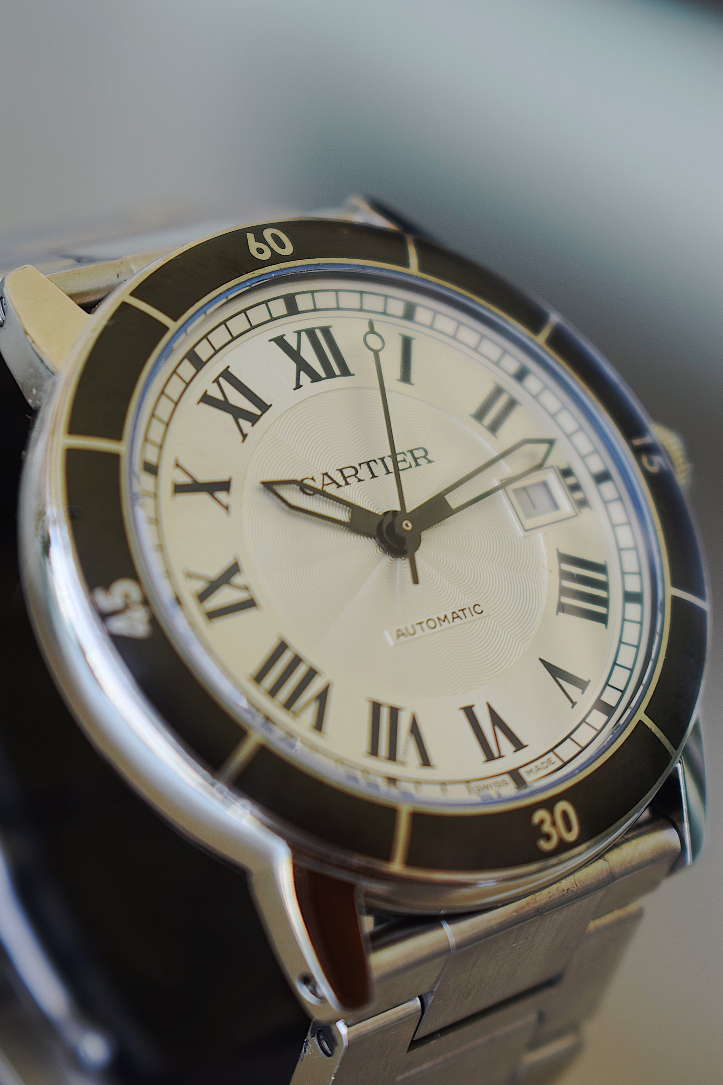 Cartier Ronde Croisière de Cartier, caja y papell