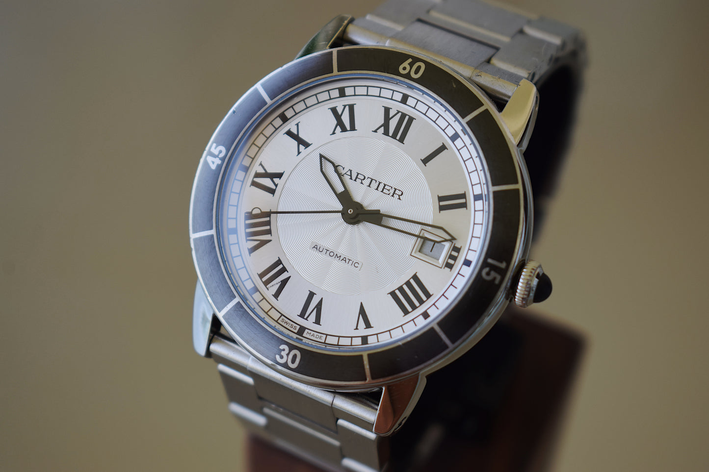 Cartier Ronde Croisière de Cartier, caja y papell