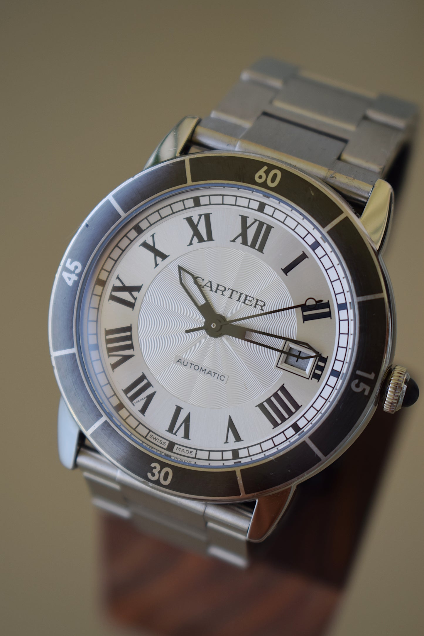 Cartier Ronde Croisière de Cartier, caja y papell