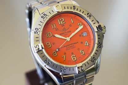 Breitling Superocean 1000 mt Automatic  Orange