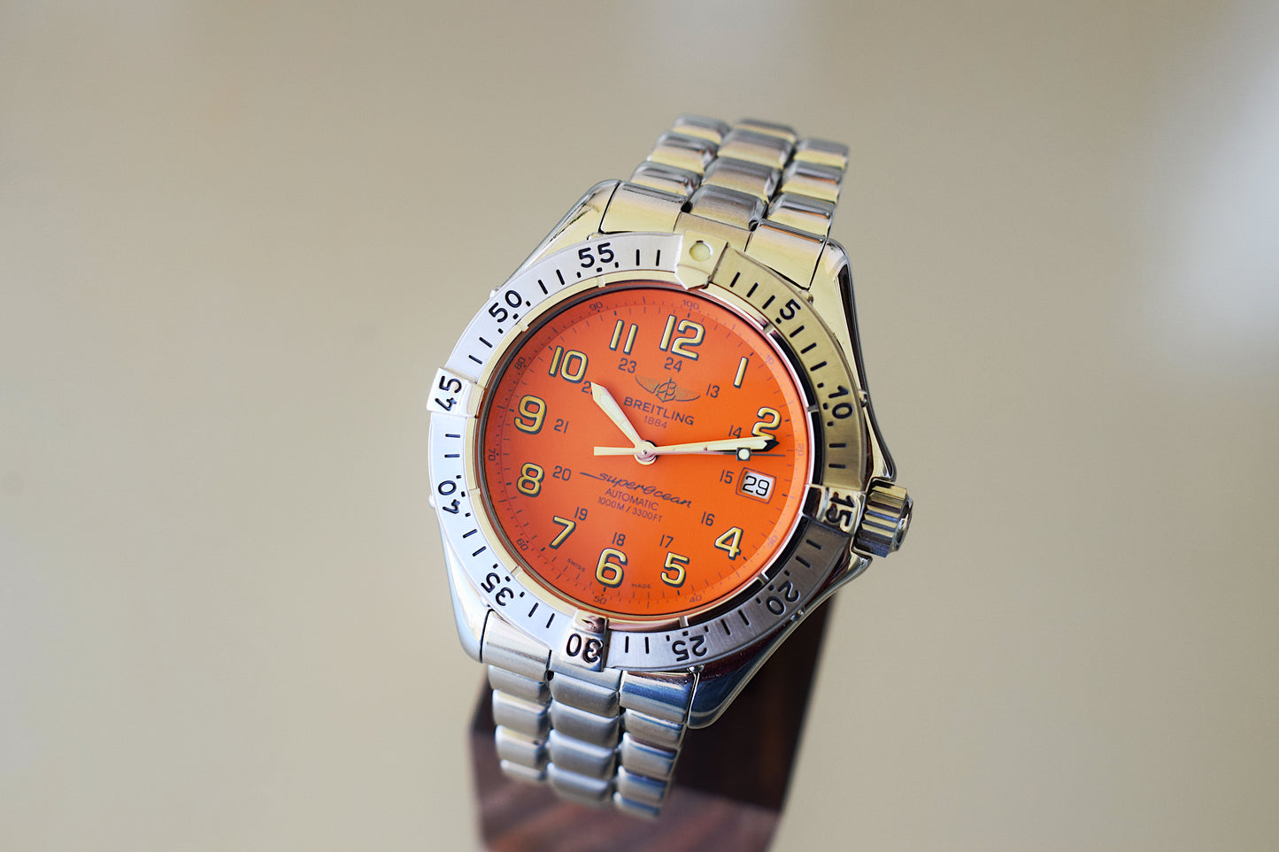 Breitling Superocean 1000 mt Automatic  Orange