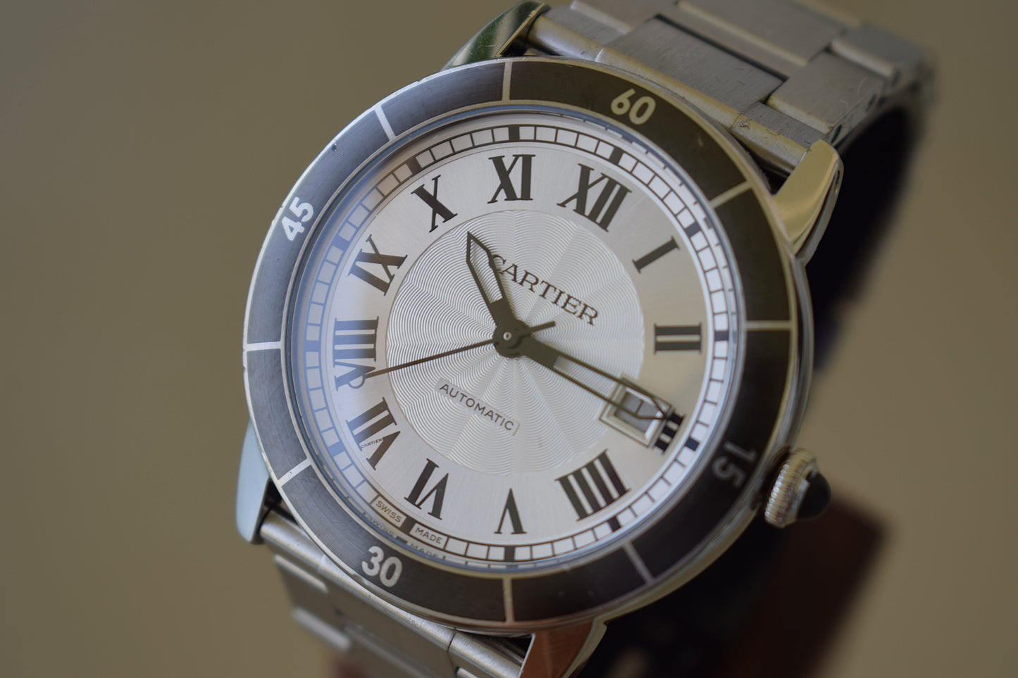 Cartier Ronde Croisière de Cartier, caja y papell