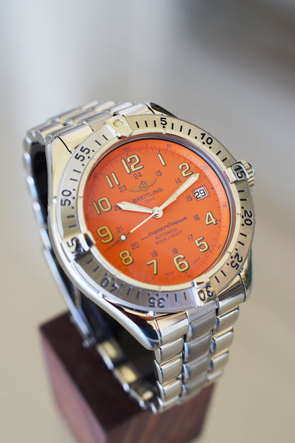 Breitling Superocean 1000 mt Automatic  Orange