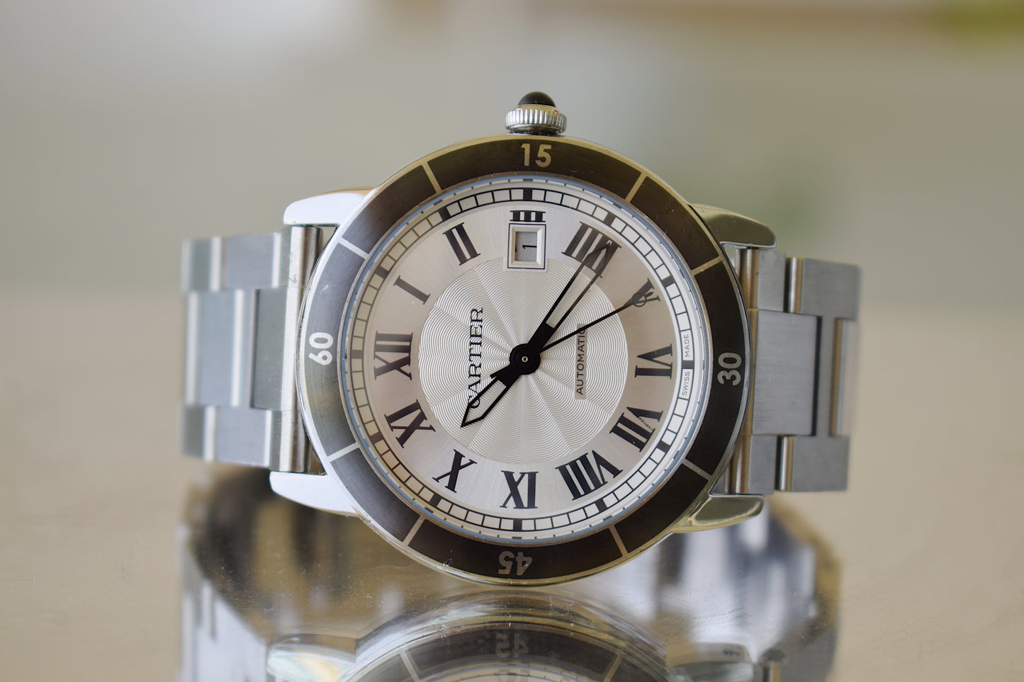 Cartier Ronde Croisière de Cartier, caja y papell