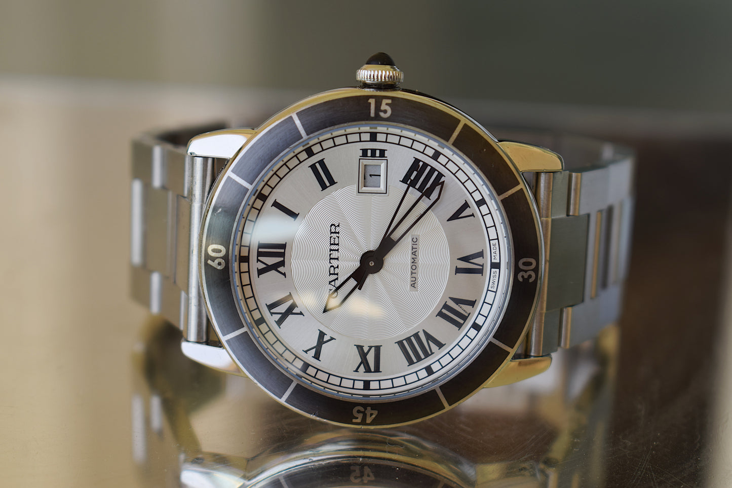Cartier Ronde Croisière de Cartier, caja y papell