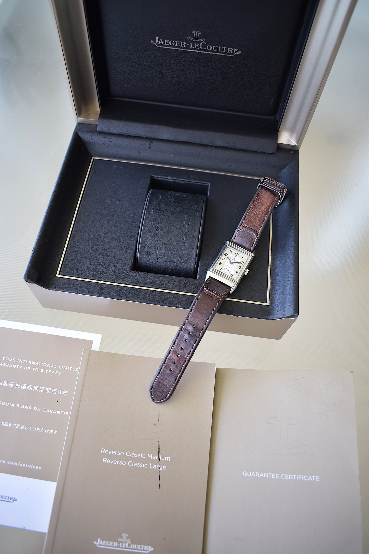 Jaeger-LeCoultre Reverso Classic small, full set