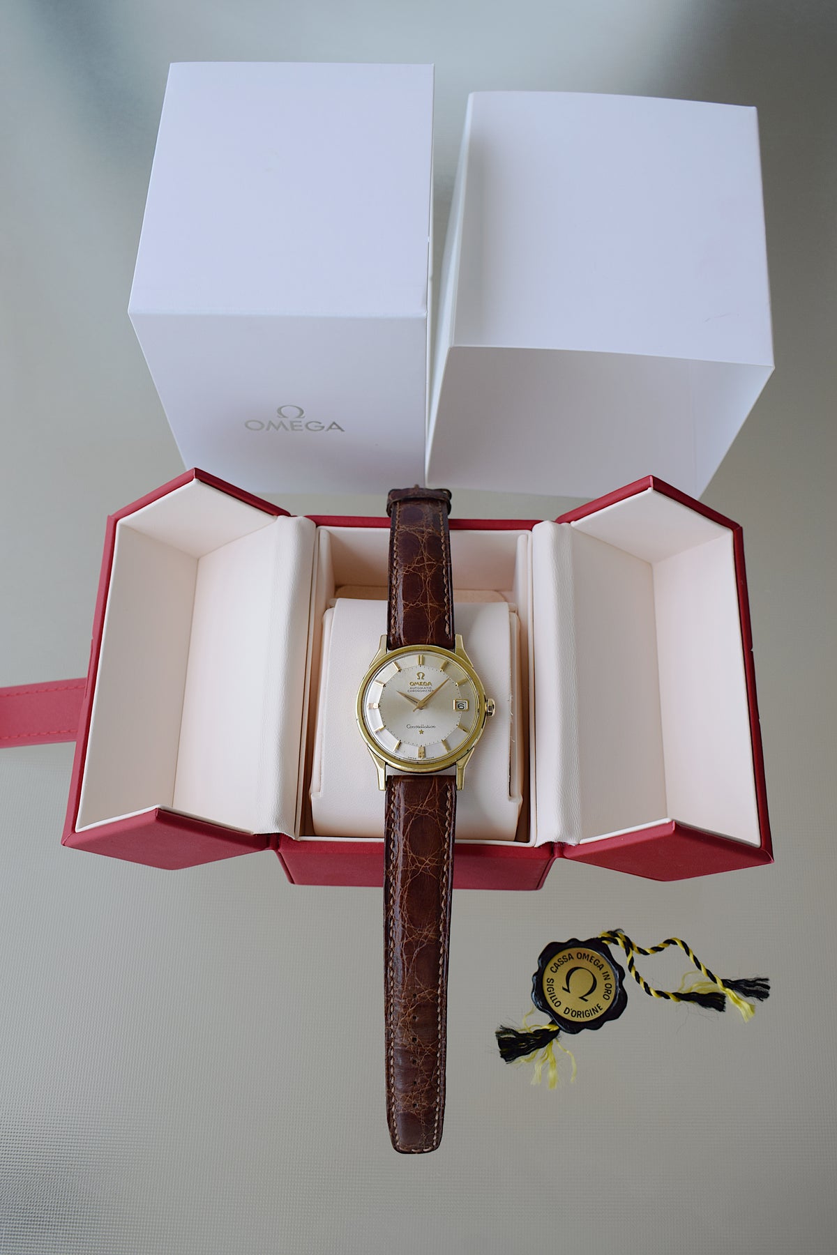Omega Constellation Pie Pan