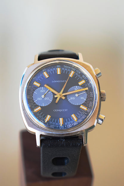 Longines Conquest Flyback 1543-1, con caja y garantía