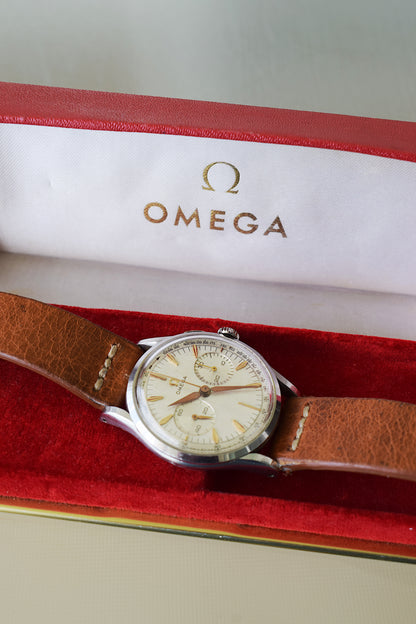 Omega Chronograph cal. 320, con caja