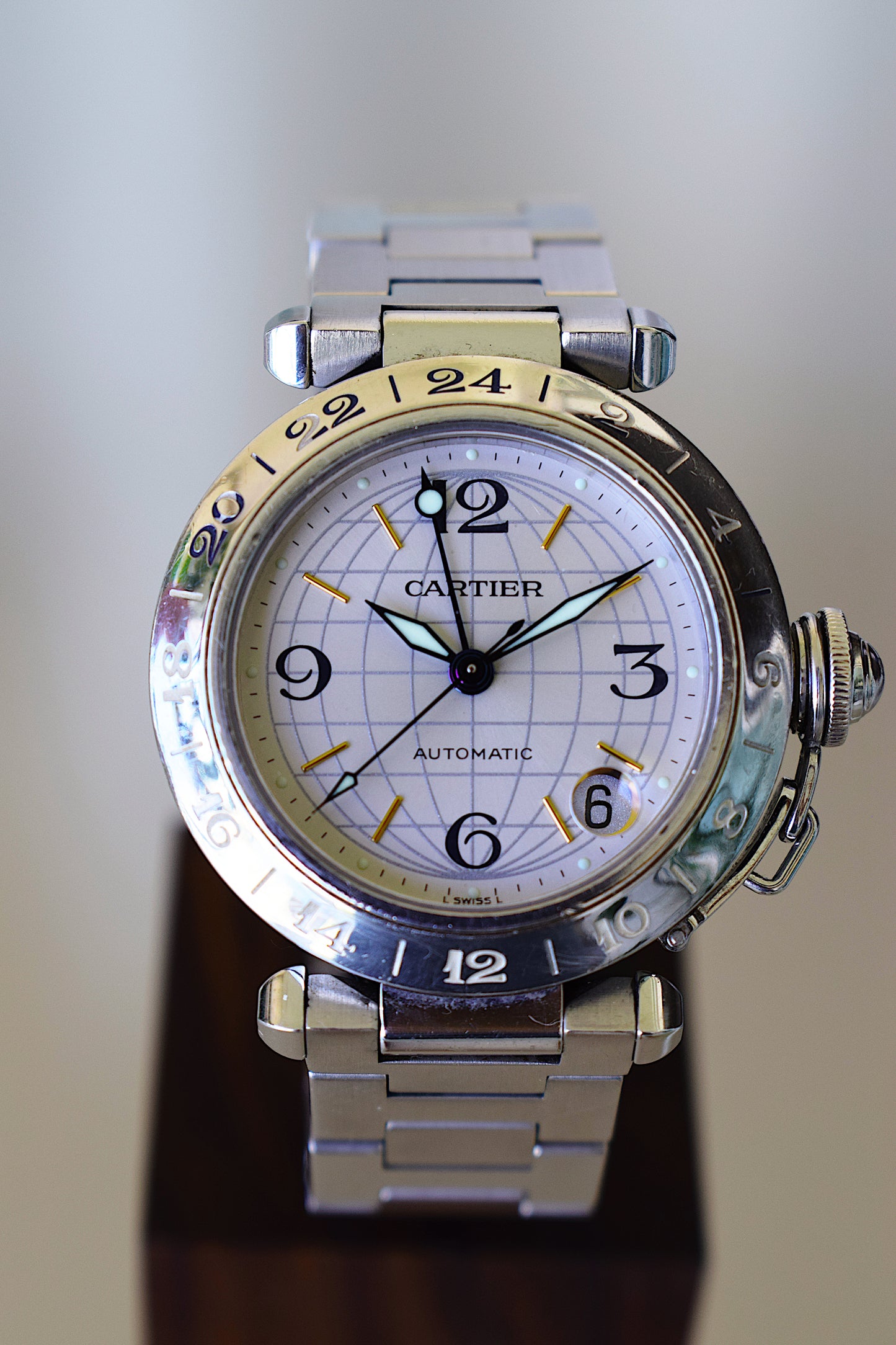 Cartier Pasha GMT