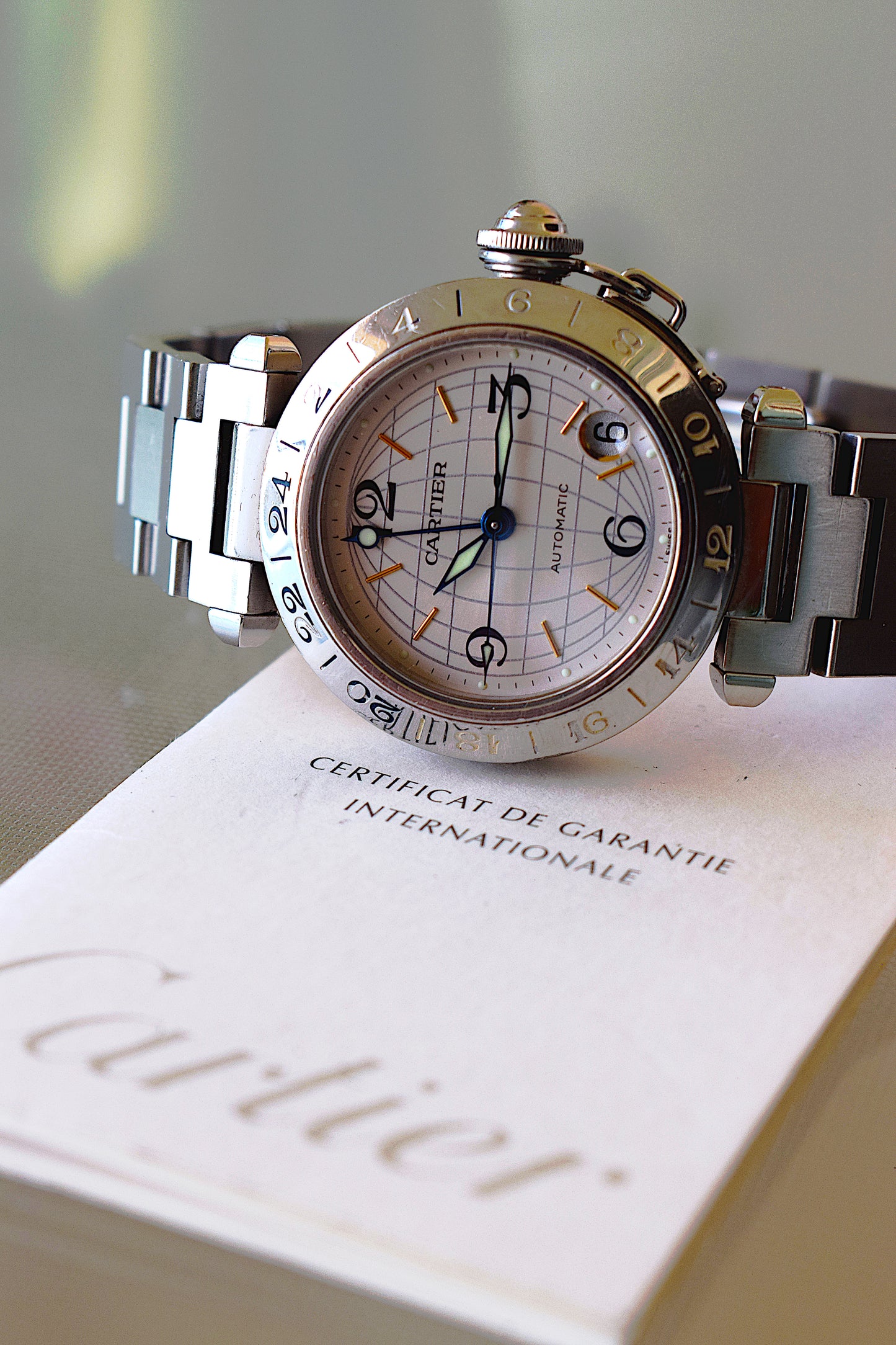 Cartier Pasha GMT