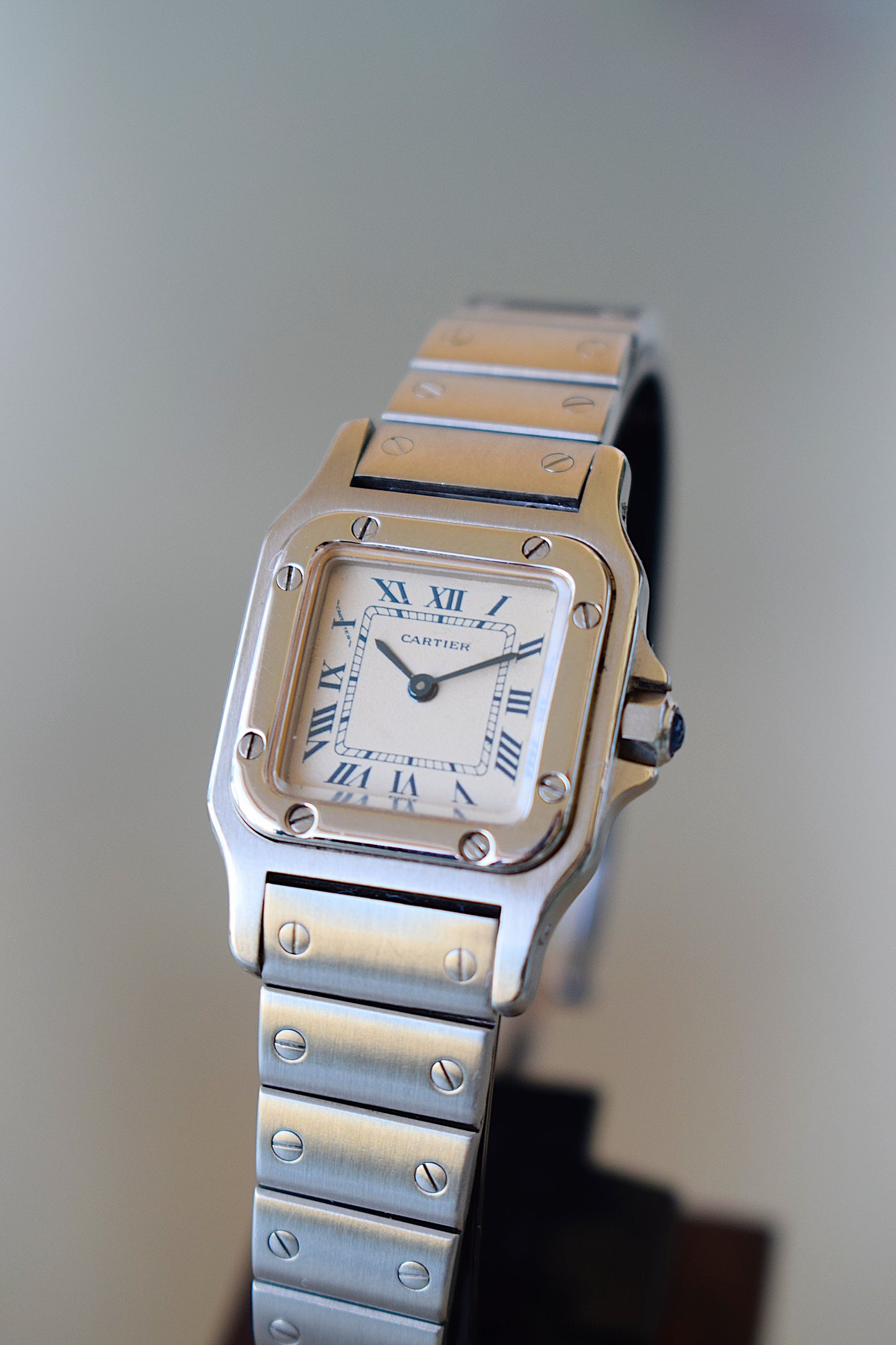 Cartier Santos Galbée Lady, con caja