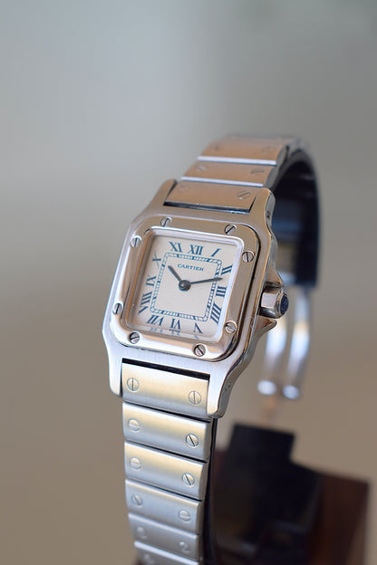 Cartier Santos Galbée Lady, con caja