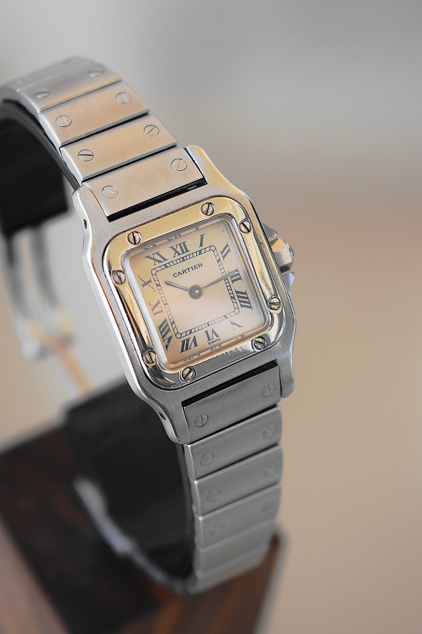 Cartier Santos Galbée Lady, con caja